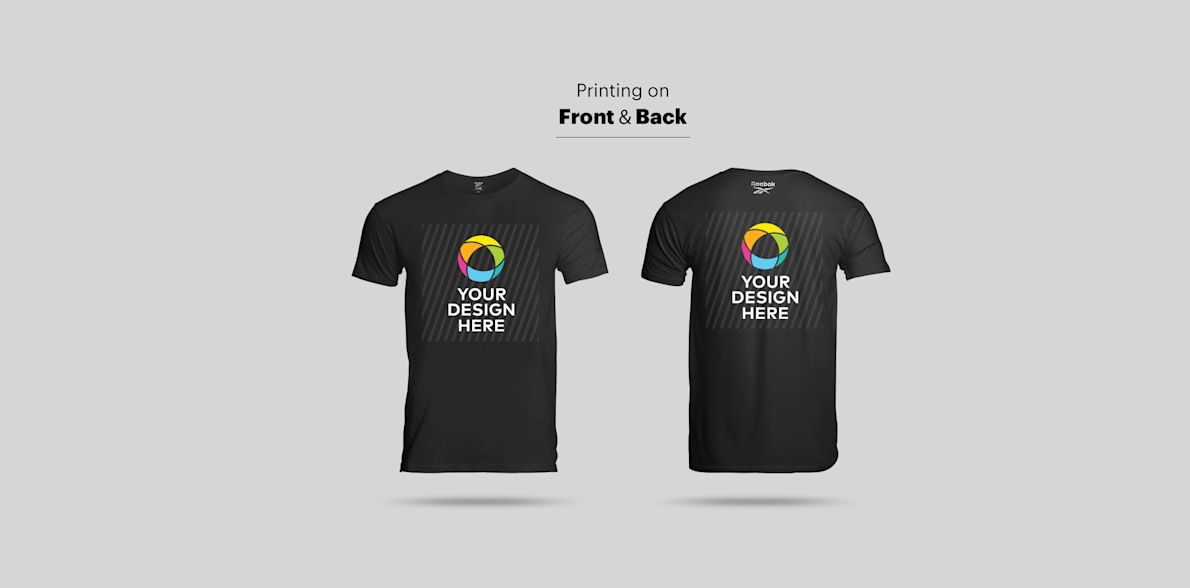 Reebok Printed T Shirts Vistaprint